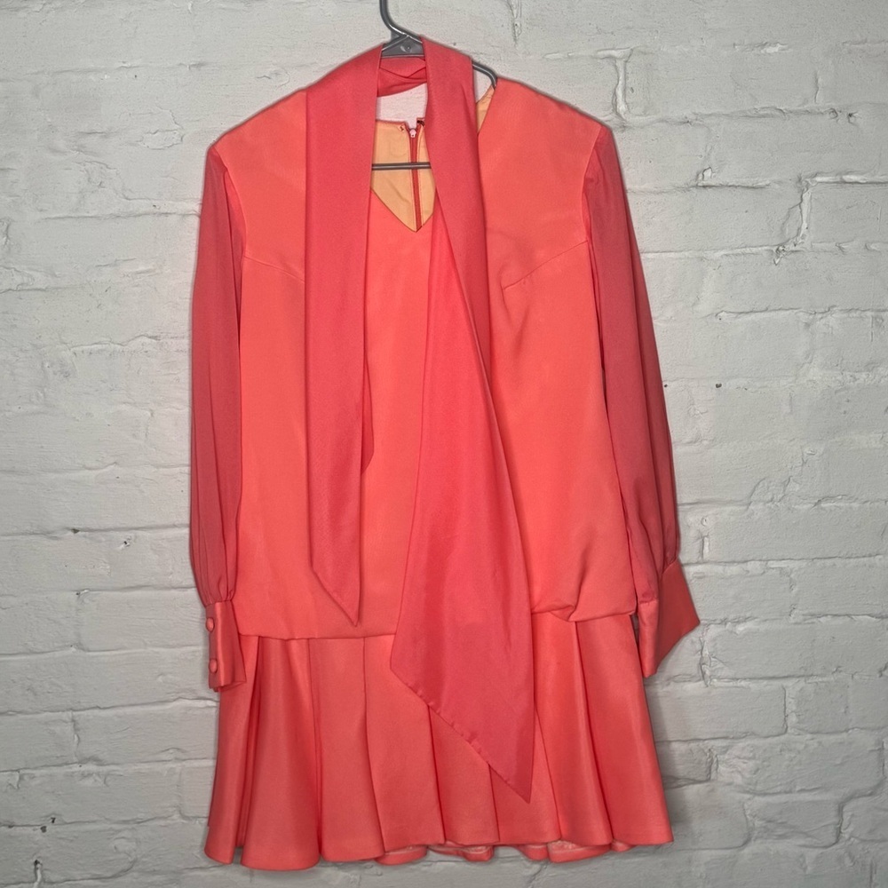 Vintage Drop Waist Dress M - Picture 2 of 5